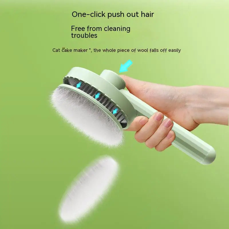 Pet grooming brush