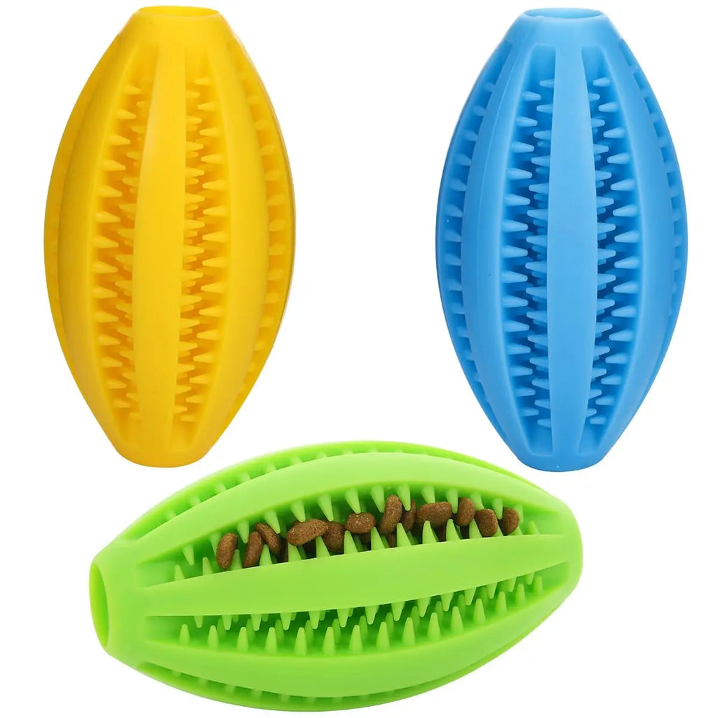 Interactive treat dispensing dog toy
