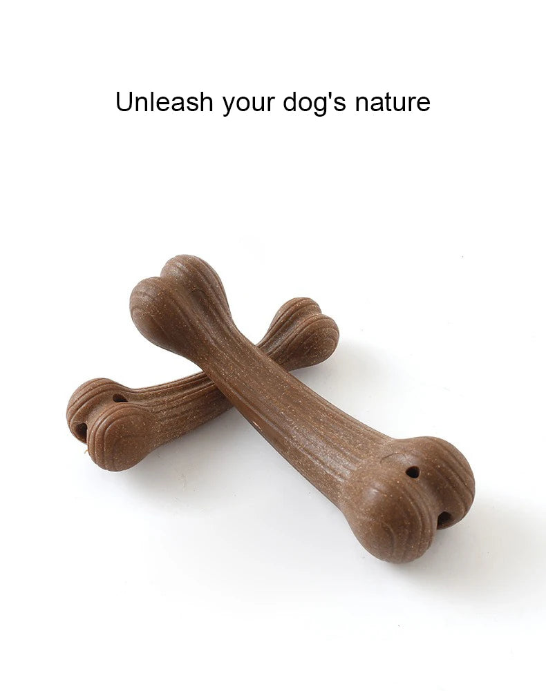 Natural bamboo dog chew toy