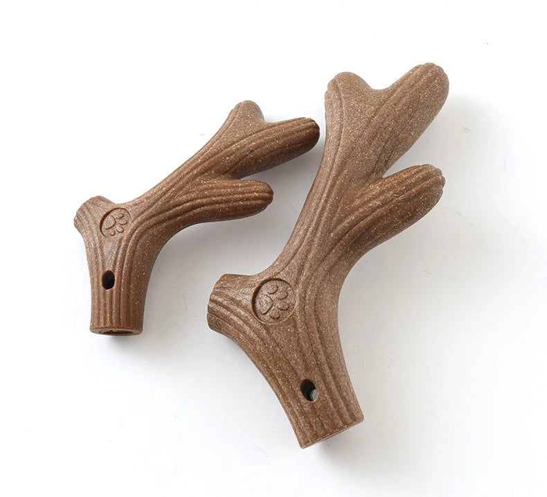 Natural bamboo dog chew toy