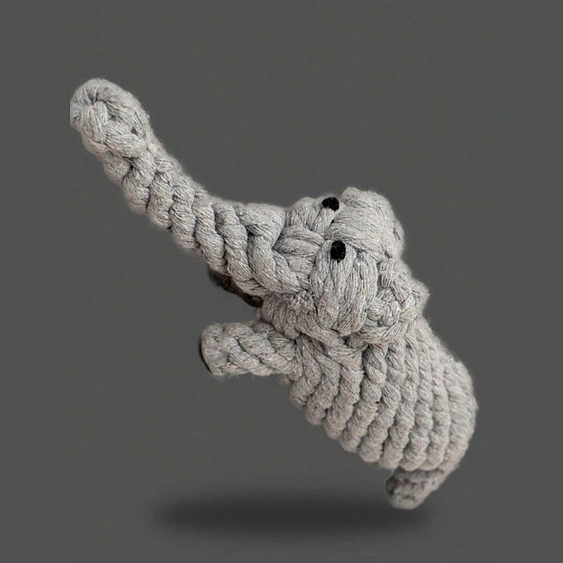 Rope dog toy, durable cotton chew toy