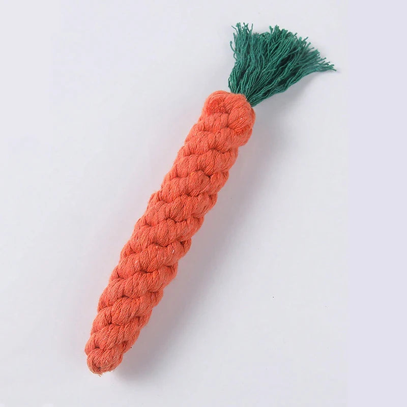 Rope dog toy, durable cotton chew toy