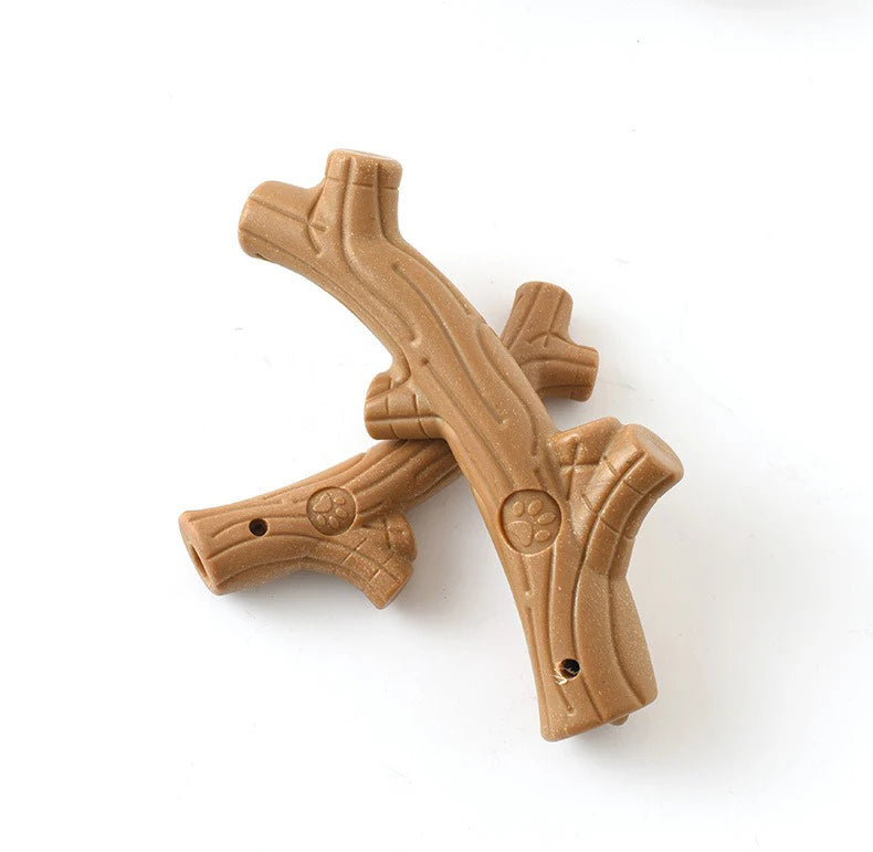 Natural bamboo dog chew toy