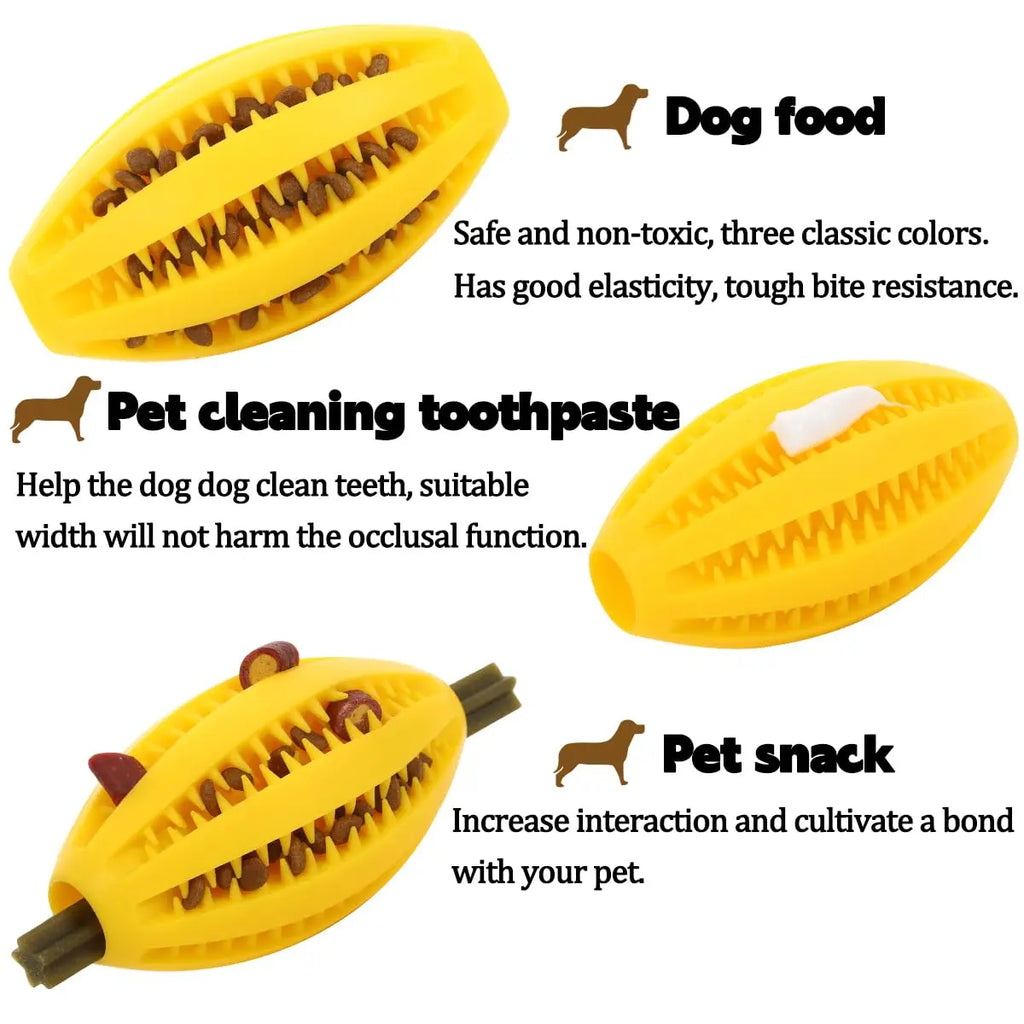 Interactive treat dispensing dog toy