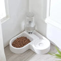Automatic water dispenser bowl spill proof, food and water station