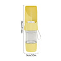 Portable dog water and feeding bottle