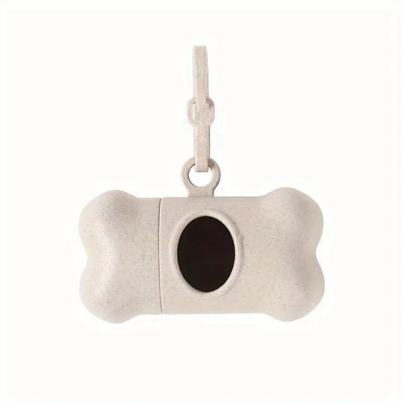 Portable dog poop bag dispenser