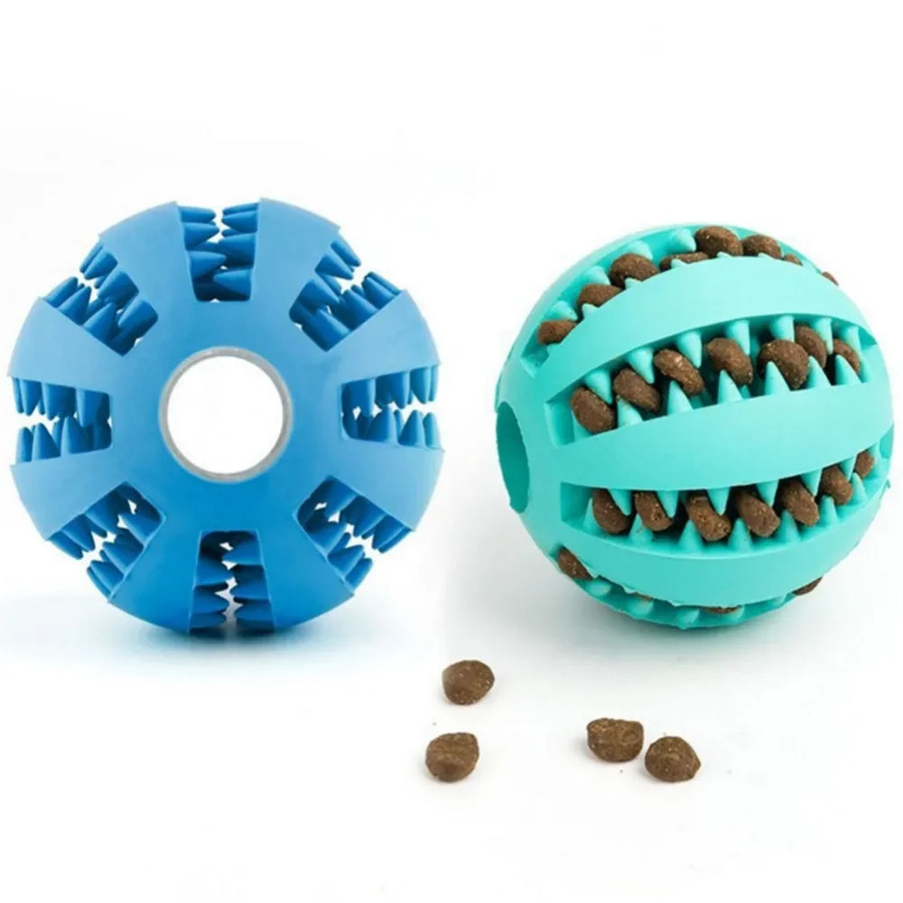Interactive treat dispensing dog toy