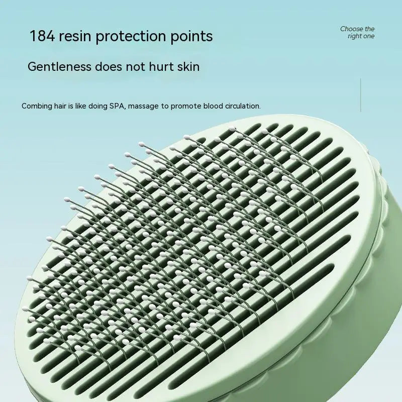 Pet grooming brush