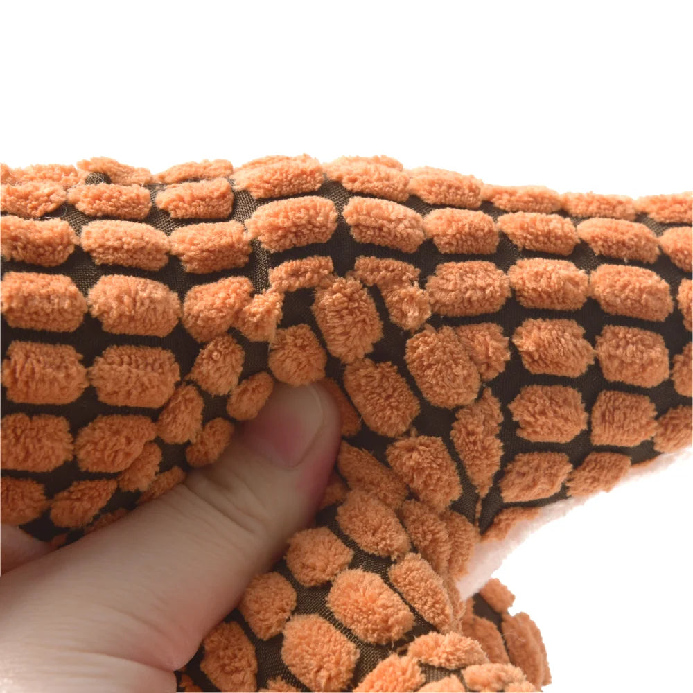 squeaky animal and dinosaur shaped dog toys