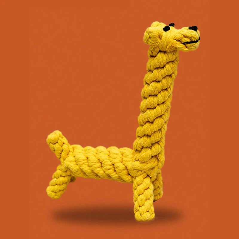 Rope dog toy, durable cotton chew toy