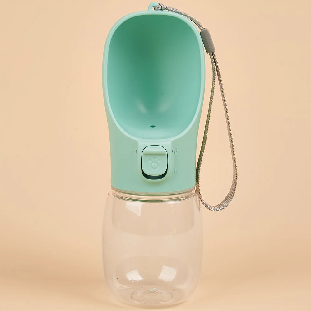 Portable water bottle for dogs