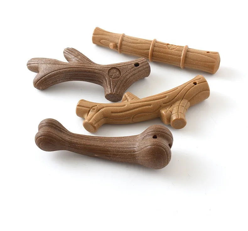 Natural bamboo dog chew toy